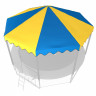 Крыша для батута UNIX Line 14 ft Blue/Yellow Крыша для батута UNIX Line 14 ft Blue/Yellow