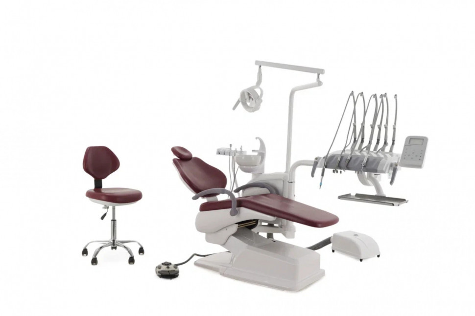 Стоматологическая установка CQ-217 верхняя подача Стоматологическая установка CQ-217 верхняя подача