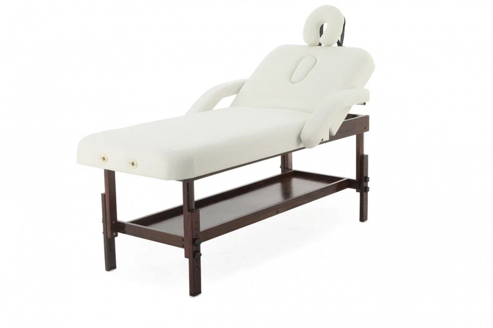 Массажный стол стационарный MED-MOS FIX-1A (SW2.31.10A) белый