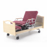 Медицинская кровать для лежачих больных электрическая MED-MOS DB-2B с поворот.креслом в правую сторону (светлое дерево)