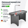 Игровой стол UNIX Line Аэрохоккей (142х64 cм) Black Игровой стол UNIX Line Аэрохоккей (142х64 cм) Black