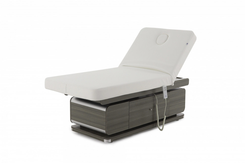 Массажный стол электрический MED-MOS ММКМ-2 (КО-154Д) белый (S)
