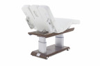 Массажный стол электрический MED-MOS ММКМ-2 (КО-159.1Д) белый/венге, с подогревом ложа